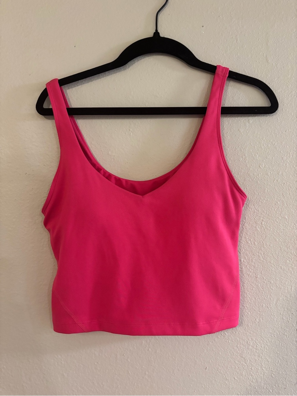Gilly Hicks Hot Pink Cropped Bra Top